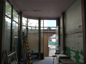 36–38 Queensway – structural works inside commercial units following full strip-out